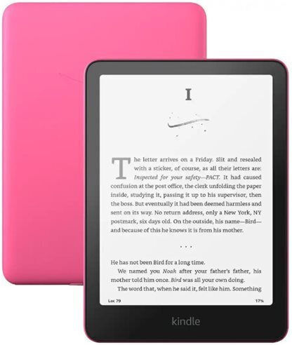 Amazon Kindle Paperwhite 2024 With Ads 7 Inch 16 GB Raspberry