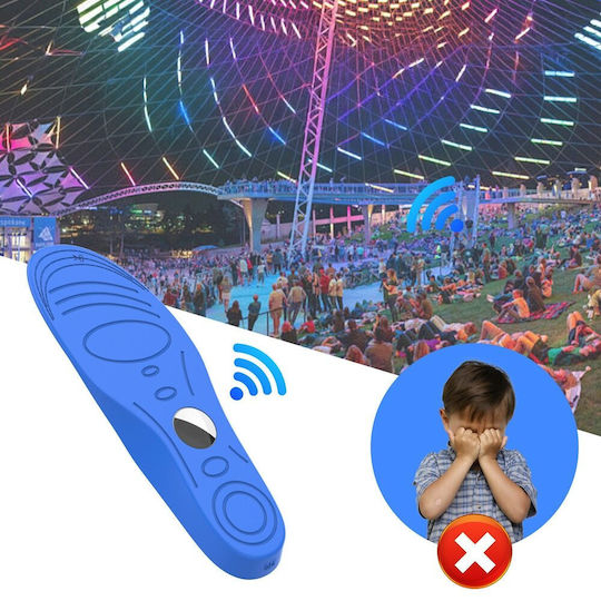 Hurtel Fall für AirTag in Blau Farbe