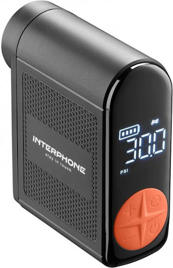 Interphone Τρόμπα Αυτοκινήτου Air Pump Mini Επαναφορτιζόμενη με Μπαταρία 12V