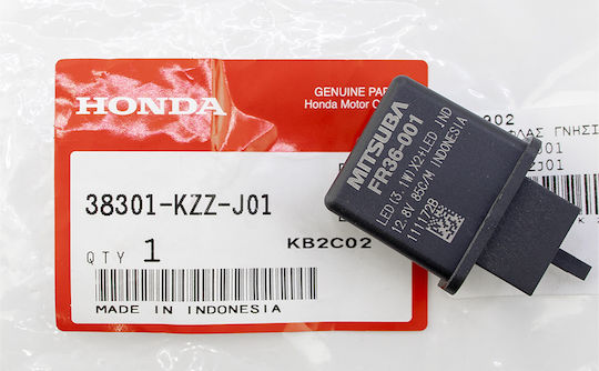 LED Flasher Relay Pcx 125 18-22/adv 750 Genuine Honda 38301-kzz-j01