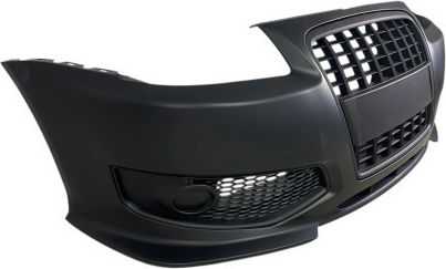 Stoßstange Auto Vorderseite mit schwarzer Maske Kompatibel mit Audi A3 1996-2003