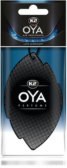 K2 Car Air Freshener Tab Pendand Oya Late Midnight