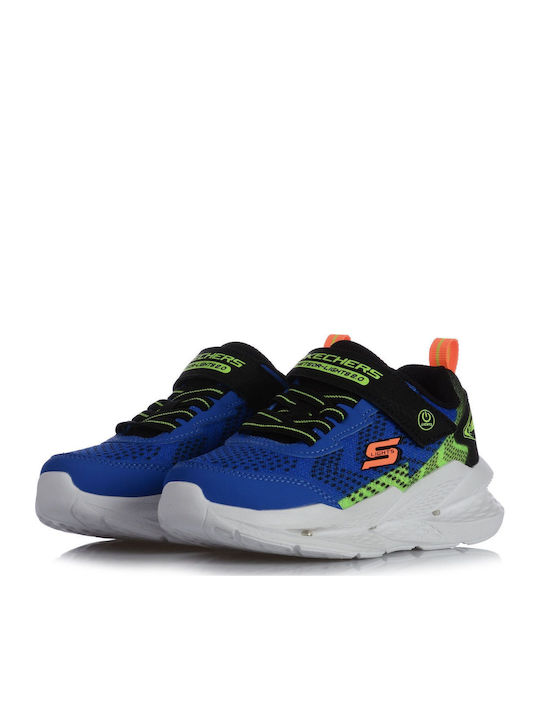 Kids Sneakers with Hoop & Loop Closure Blue