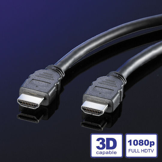 Roline Cable Hdmi M To Hdmi M 2.0m Black