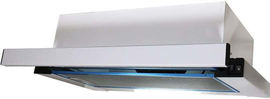 Telemax HB-1280AB Sliding Vent Hood 60cm Inox