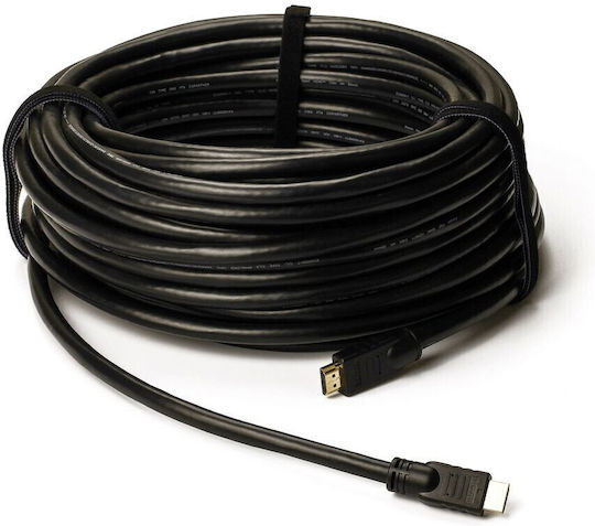 Roline Cable HDMI male - HDMI male 20m Black