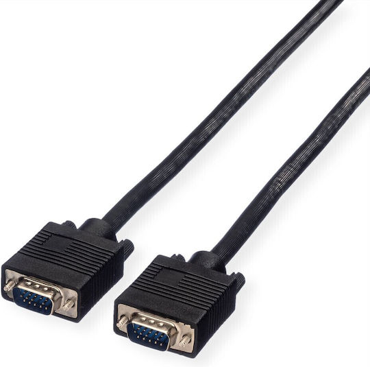 Roline Cable Vga M To Vga M 6m Black
