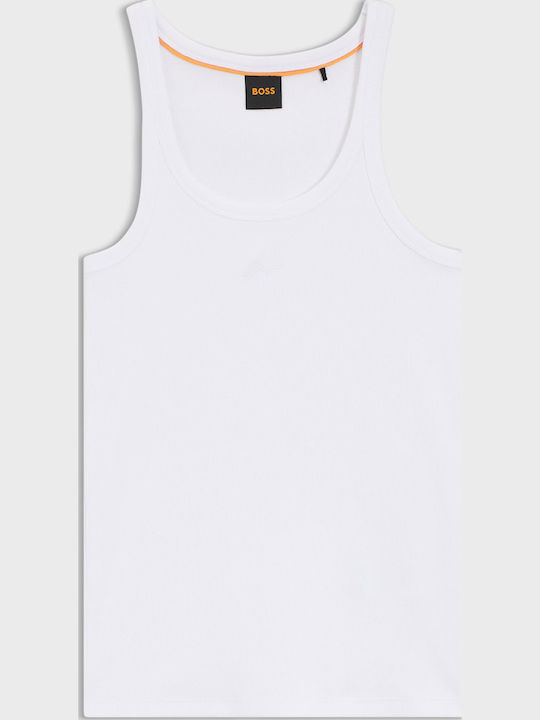 Women's Blouse Cotton Sleeveless White