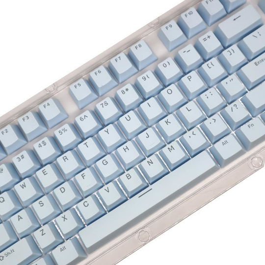 HXSJ P9 104 PBT Color Keyboard Only English US Blue