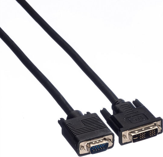 Value Kabel DVI-D-Stecker - VGA-Stecker 2m Schwarz (11.99.5420)