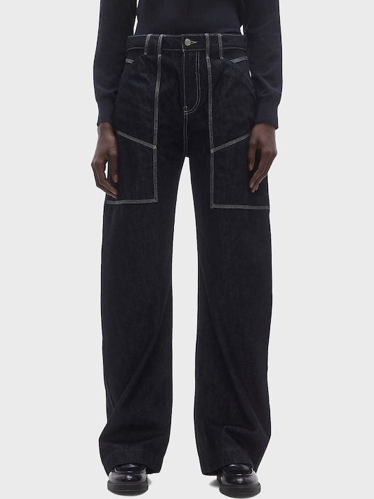 Γυναικείο Jean Παντελόνι σε Balloon Γραμμή Unwashed Denim