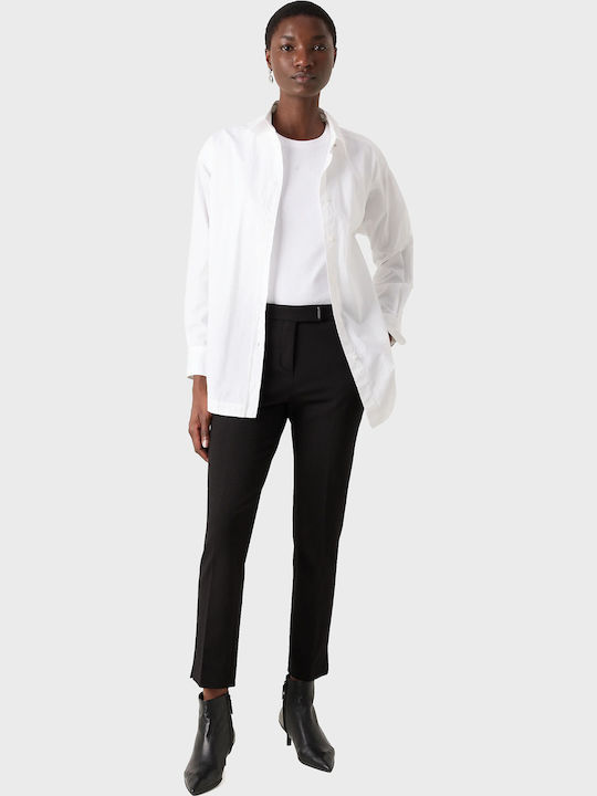 Damen Stoff Hose Black