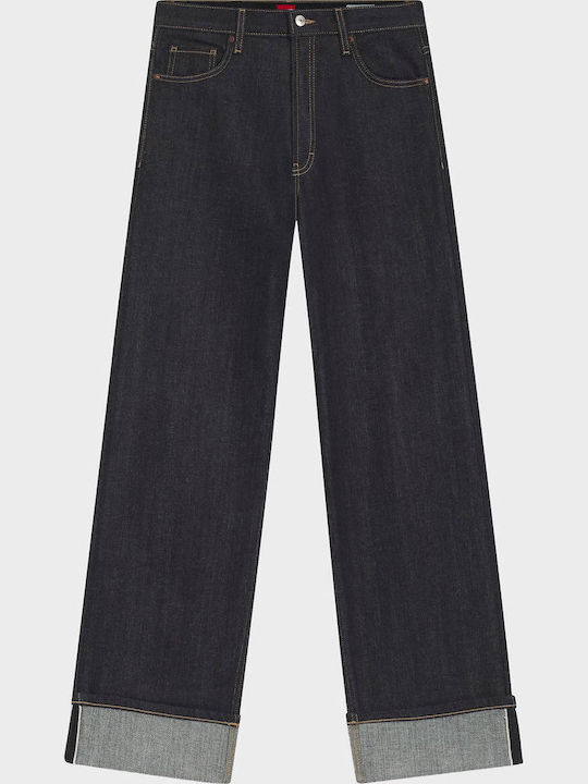 Geabena Γυναικείο Jean Παντελόνι Unwashed Denim