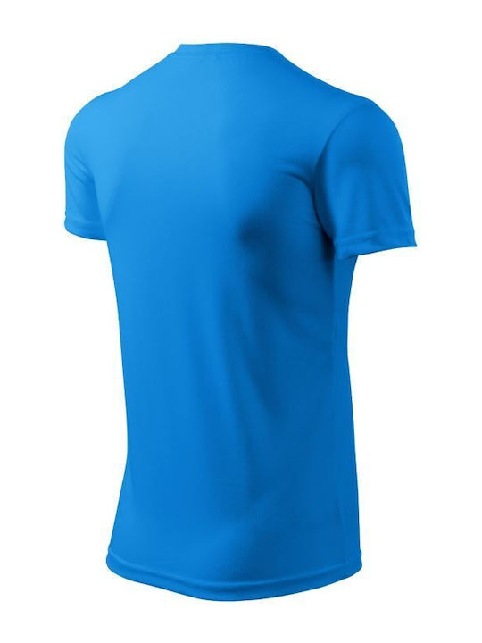 Malfini Мъжка рекламна тениска Snorkel Blue