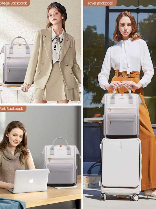 Lovevook Waterproof Backpack Backpack for 15.6" Laptop Beige MB2146