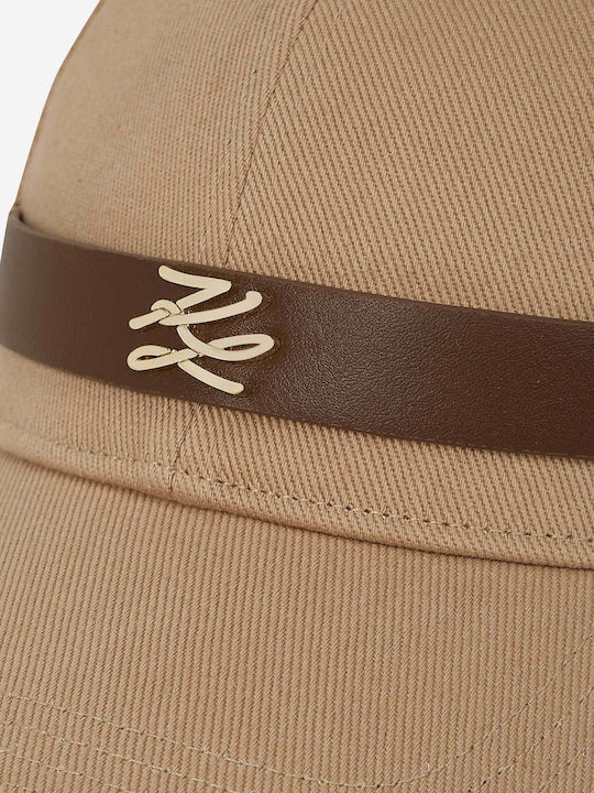 Karl Lagerfeld K Autograph Коланена Шапка Светлокафява Дамски Светлокафява B1w33010-1lg