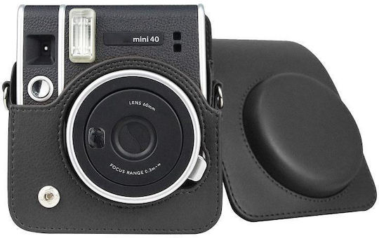 Чанта за рамо за фотоапарат Instax Mini Черна