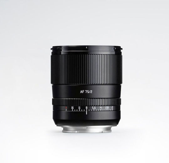 TTArtisan Full Frame Φωτογραφικός Φακός 75mm f/2 Σταθερός για Nikon Z Mount Μαύρος