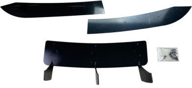 Diffuser Πίσω Προφυλακτήρα Mercedes W204 C-class 2007-2013 Μαύρο Γυαλιστερό