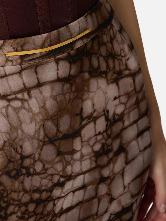 Midi Φούστα Alligator Print