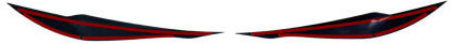 Car Headlight Eyebrows Bmw F30 2011-2018 Glossy Black
