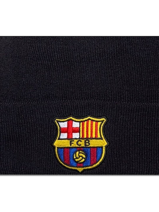 Cuff Beanie Beanie Knitted in Navy Blue color