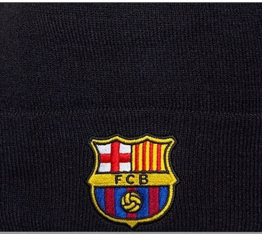 Cuff Beanie Beanie Knitted in Navy Blue color