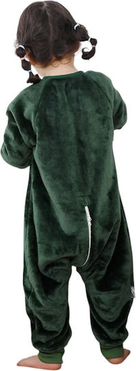 Queen Mother Winter Sleeping Bag with Feet Dark Green