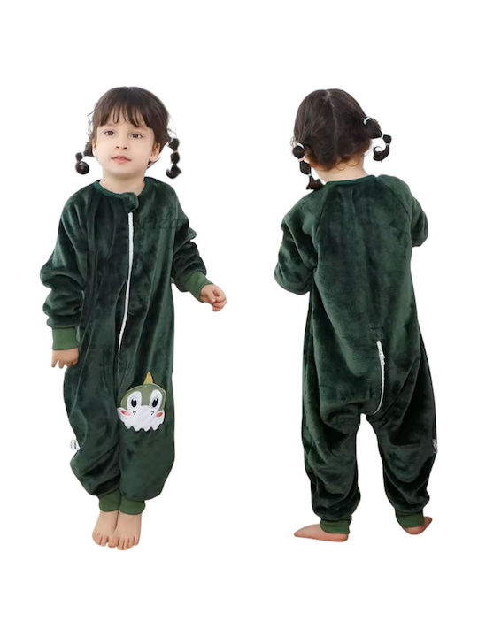Queen Mother Winter Sleeping Bag with Feet Dark Green