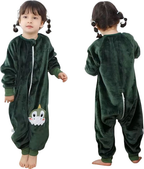 Queen Mother Winter Sleeping Bag with Feet Dark Green