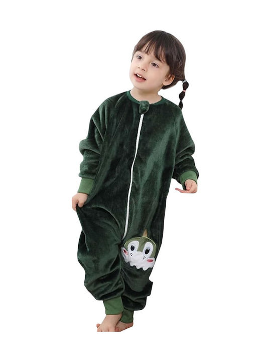 Queen Mother Winter Sleeping Bag with Feet Dark Green