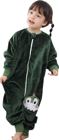 Queen Mother Winter Sleeping Bag with Feet Dark Green