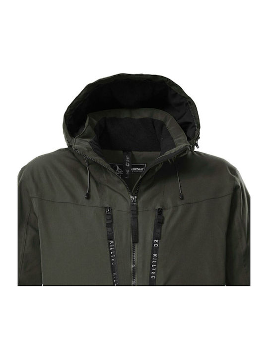 Killtec Ksw 43439-756 Männer Jacke aus für Ski & Snowboard Grün