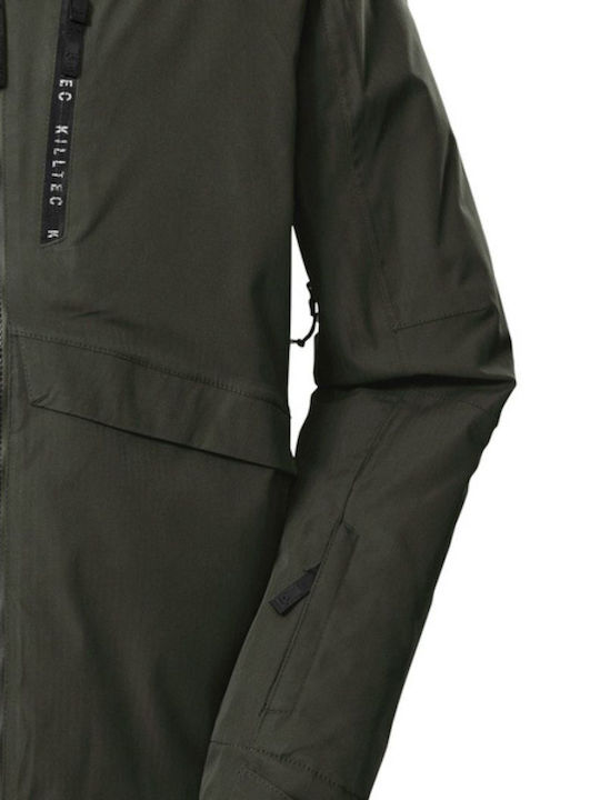 Killtec Ksw 43439-756 Männer Jacke aus für Ski & Snowboard Grün