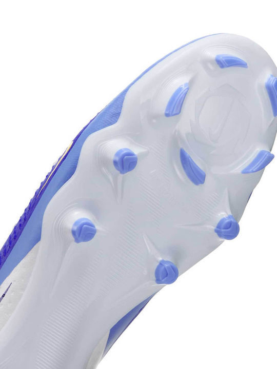 Nike Phantom 6 Low Academy Fg/mg Lv8 Футболни Обувки с Бутони Бял