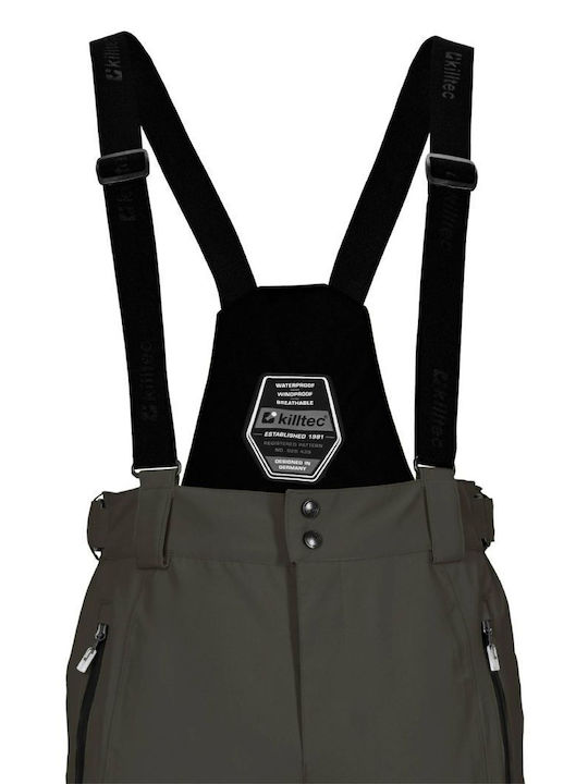 Killtec 43431-756 Ανδρική Σαλοπέτα Σκι & Snowboard Μαύρη