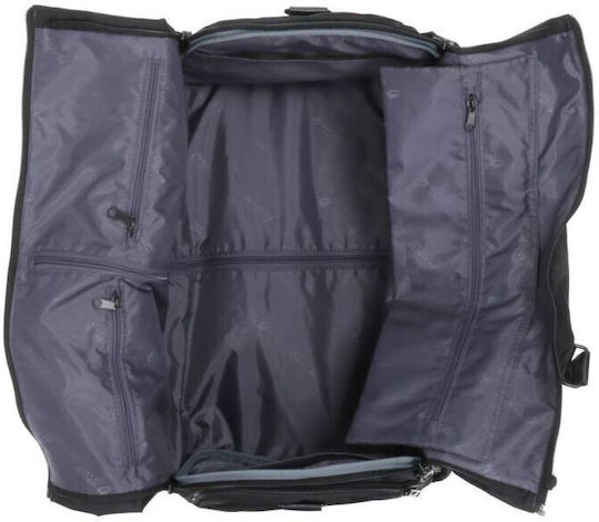 Airtex Paris Sack Voyage Black Fabric L50xW30xH33cm