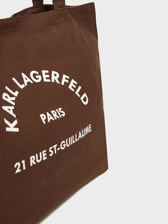 Karl Lagerfeld Rue St-guillaume Дамска Шопър Текстилна Чанта