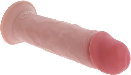 Get Real Deluxe Glass Dildo With Suction Cup Flesh