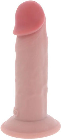 Get Real Deluxe Glass Dildo With Suction Cup Flesh