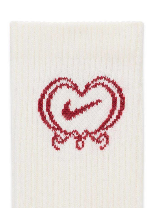 Nike Everyday Plus Cushion Athletic Socks Beige 1 Pair