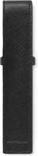 Montblanc Leather Single Fountain Pen Case Black