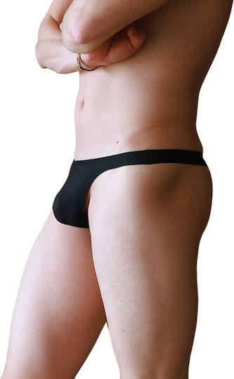 Comfort Ανδρικό Sexy String Μαύρο