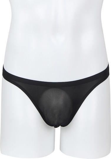 Comfort Ανδρικό Sexy String Μαύρο