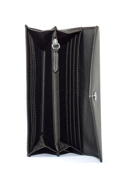 Michael Large Women's Wallet Classic Black