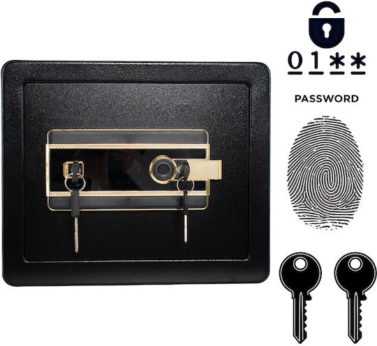 Safe with Digital Fingerprint Lock L30xW36xH30cm SF00026