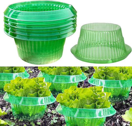 Anti-slug Rings 6 Pieces Ø 24 Cm Plant Protection Green