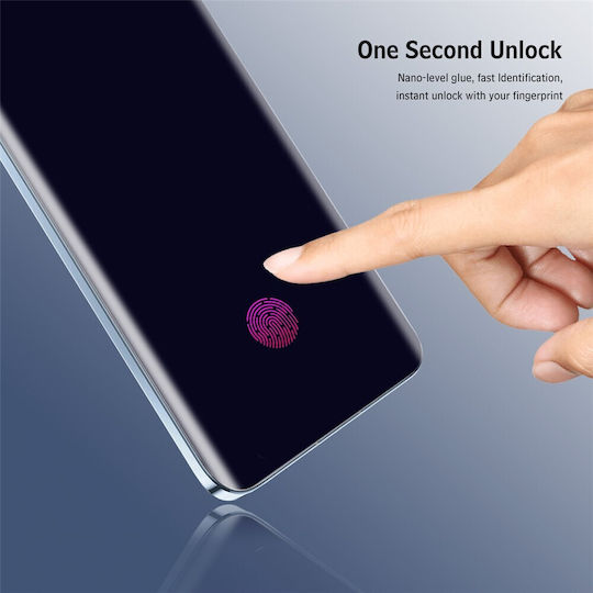 Enkay Full 2 Τεμαχια Tempered Glass Honor Magic 7 Lite 5g X9c 5g X60 Pro 5g Support Fingerprint Unlock Black