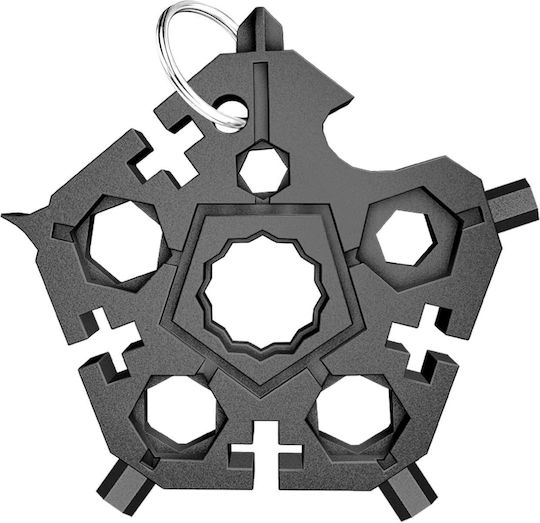 Multitool Breloc Negru