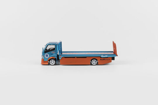 Модел на Плосък Пътно Помощен Камион "gulf Livery" 1:64 Micro Turbo